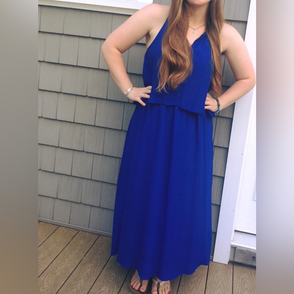 Blue Maxi Dress